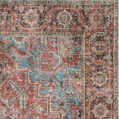 BAJADA CAMA BAZHARS  AMASYA NOR H0486 080X120 CM MULTICOLOR - 7