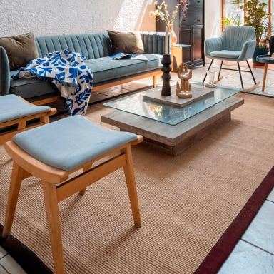 ALFOMBRA BAZHARS JUTE BAB 1 230X330 CM BEIGE - 3