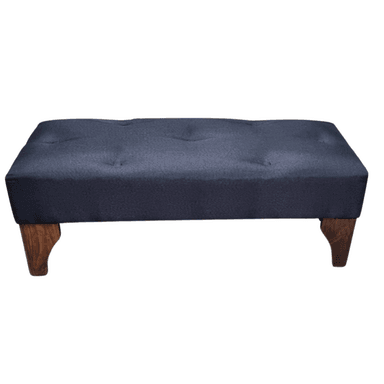 BANQUETA MUEBLES RIMAR BOTONE NEGRO LINO - 4