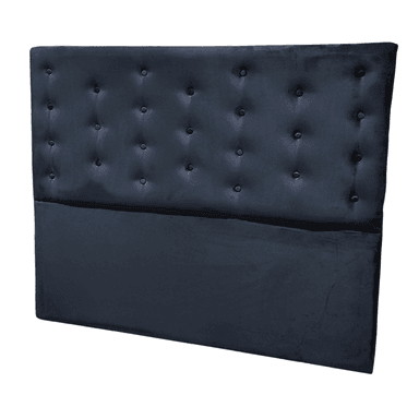 RESPALDO MUEBLES RIMAR A PISO 2 PLAZAS FELPA NEGRO - 3