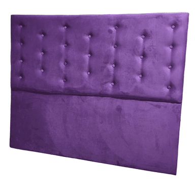 RESPALDO MUEBLES RIMAR A PISO 2 PLAZAS FELPA MORADO - 3