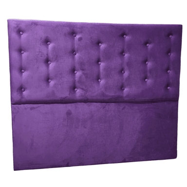 RESPALDO MUEBLES RIMAR A PISO 2 PLAZAS FELPA MORADO - 4