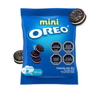 GALLETAS OREO® MINI SABOR ORIGINAL PACK 27 UN. 40G C/U - 4