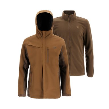 PARKA 3 EN 1 TERRANOVA HOMBRE MOSTAZA DOITE - 1
