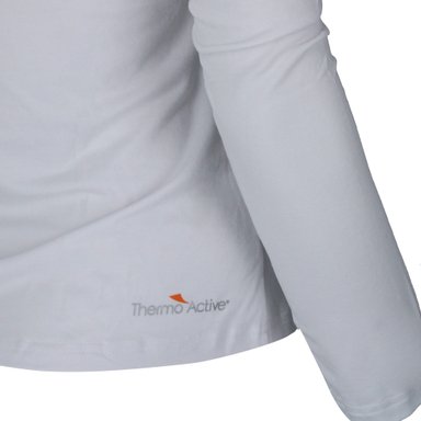CAMISETA PRIMERA CAPA MUJER THERMOACTIVE BLANCO - 4