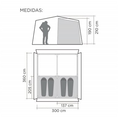 CARPA ALTAVISTA 4 PERSONAS DOITE - 7