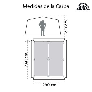COMEDOR DOITE PARA 10 PERSONAS FIESTA - 6