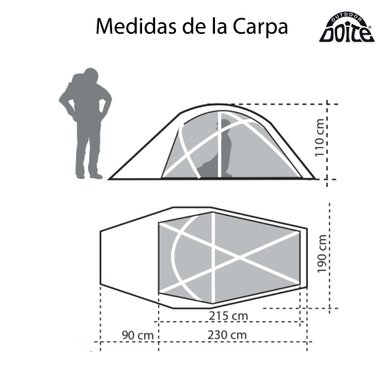 CARPA KAILAS 3 PERSONAS DOITE - 5