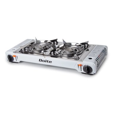 COCINILLA DOITE ACERO SOBREMESA DUO PLUS BLANCO - 1