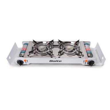 COCINILLA DOITE ACERO SOBREMESA DUO PLUS BLANCO - 2