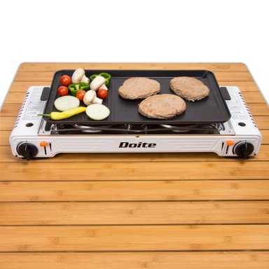 COCINILLA DOITE ACERO SOBREMESA DUO PLUS BLANCO - 6