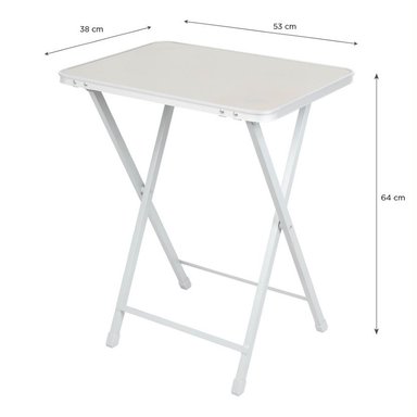 MUEBLES PARA CAMPING DOITE MESA LADDO ACERO GRIS - 8