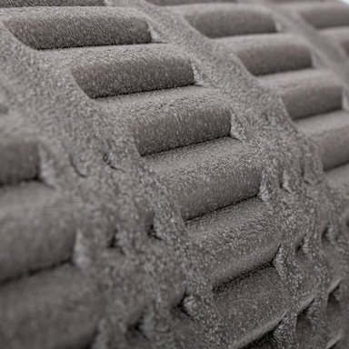 COLCHONETA DOITE 1.3 CM X 48 CM LIVIANA GEO WAVY GRIS - 5