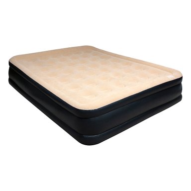 COLCHÓN INFLABLE DOITE 40 CM X 17 CM ELÉCTRICO HIGH PALACE QUEEN BEIGE - 1