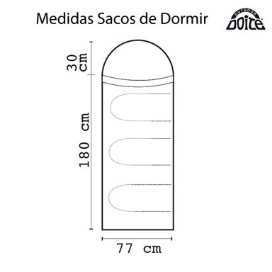 SACO DE DORMIR DOITE TEMPO PLUS PETROLEO - 3