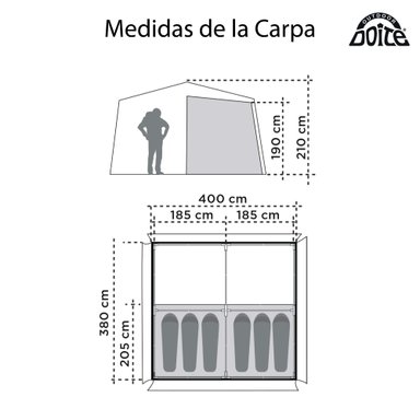 CARPA ALTAVISTA 6 PERSONAS DOITE - 8