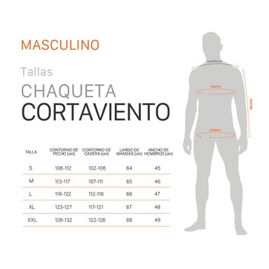 CORTAVIENTO IMPERMEABLE STORM NEGRO HOMBRE DOITE - 7