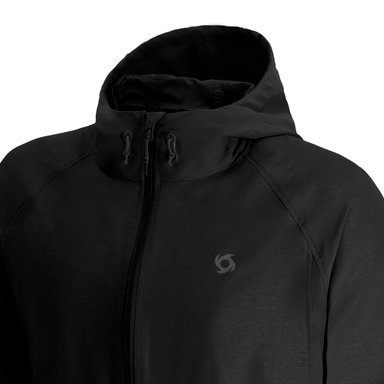 CHAQUETA CORTAVIENTO COMPASS NEGRO HOMBRE DOITE - 4