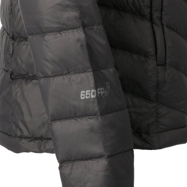 PARKA PLUMA EBONI NEGRO MUJER DOITE - 5