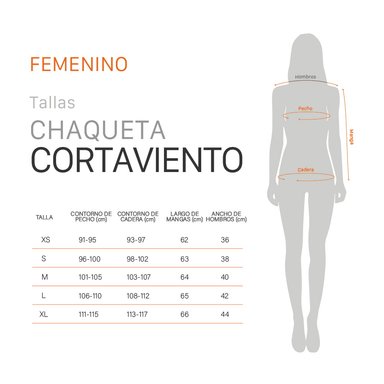 CHAQUETA CORTAVIENTO COMPASS MUJER MORADO DOITE - 7