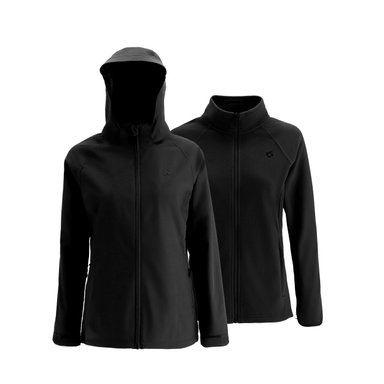 PARKA 3 EN 1 PARBAT  NEGRO MUJER DOITE - 1