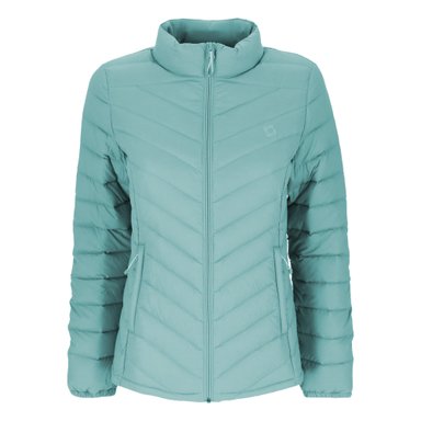 PARKA PLUMA EBONI MUJER TURQUESA DOITE - 1