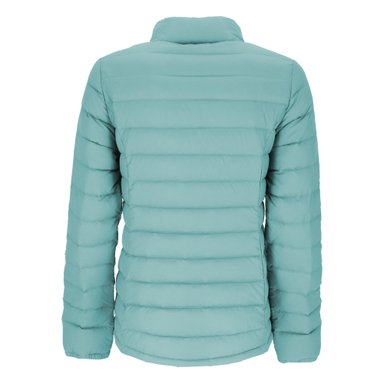 PARKA PLUMA EBONI MUJER TURQUESA DOITE - 2