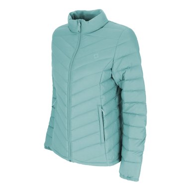 PARKA PLUMA EBONI MUJER TURQUESA DOITE - 3