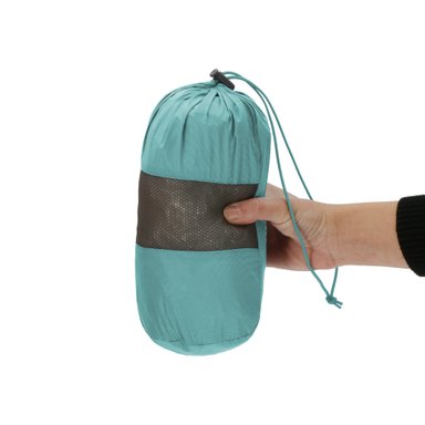 PARKA PLUMA EBONI MUJER TURQUESA DOITE - 6