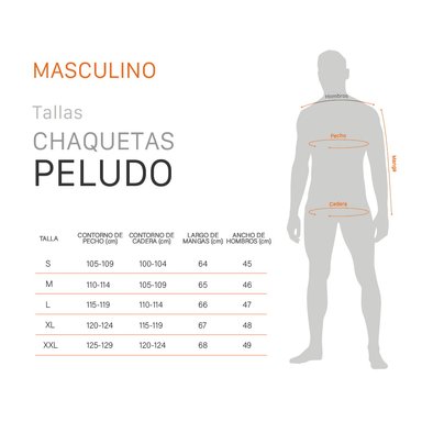 CHAQUETA PELUDO RANU HOMBRE DOITE - 6