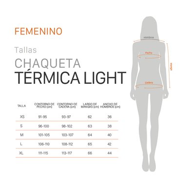 PARKA TE RMICA LIGHT YUKI MUJER AZUL DOITE - 6