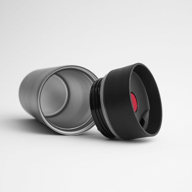 TERMO ONE TOUCH 350ML. NEGRO DOITE - 4