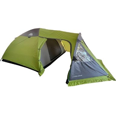 CARPA DOITE FAMILIAR IMPERMEABLE LLAIMA VERDE 6 PERSONAS - 2
