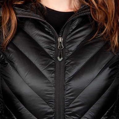 PARKA PLUMA ZIMA NEGRO MUJER DOITE - 8
