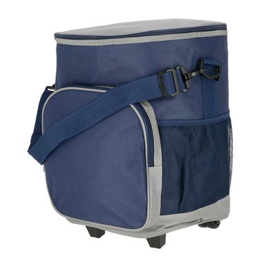 COOLER DOITE PLEGABLE TROLLEY COOLEY 25 LITROS AZUL - 2