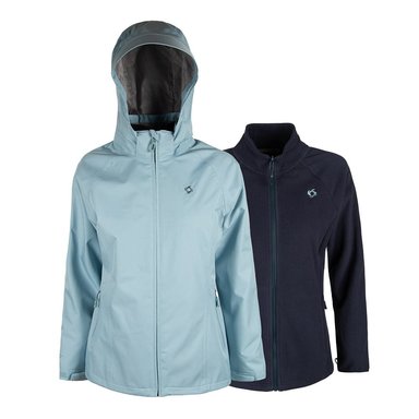 PARKA 3 EN 1 PARBAT MUJER CELESTE DOITE - 1