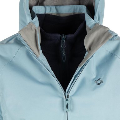 PARKA 3 EN 1 PARBAT MUJER CELESTE DOITE - 7