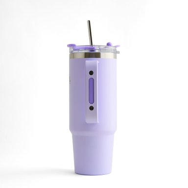 VASO TERMICO 900ML CON BOMBILLA EVERY LILA DOITE - 5