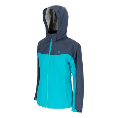 CORTAVIENTO IMPERMEABLE STORM MUJER TURQUESA DOITE - 2