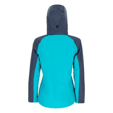 CORTAVIENTO IMPERMEABLE STORM MUJER TURQUESA DOITE - 3