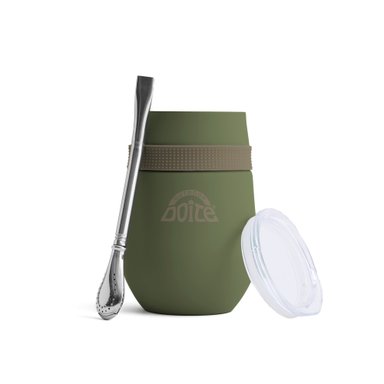 MUG HIERBA MATE CUCAO 360 ML VERDE DOITE - 2
