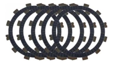 SET JUEGO DISCOS DE EMBRAGUE GS\GXT-200 CC - 1