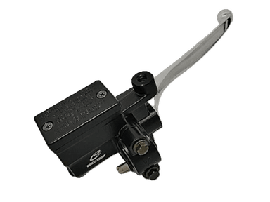 BOMBA FRENO SCOOTER GY6 125 150 UNIVERSAL CROMADO M8 MAX - 1
