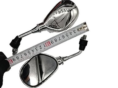 ESPEJO MOTO METAL PERNO 10MM / 20CM BJ - 5