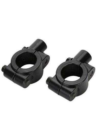 PORTA ESPEJOS PAR 10MM - PLATEADO - 5