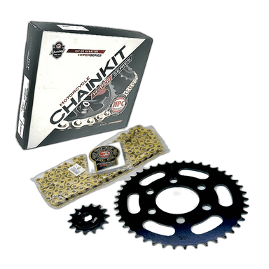 KIT TRANSMISION BENELLI TNT150 FI 428H X 132L 14T 43T DORADA HYPER SERIES NPC - 1