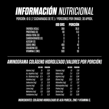 COLAGENO HIDROLIZADO GOHARD 300GR - 2