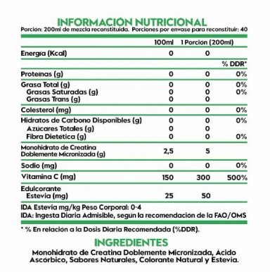 PROTEINA HIDROLIZADA DULCE DE LECHE 2,3 LB + CREATINA 40 SV MANGO MARACUYA - 3