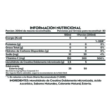 PROTEINA HIDROLIZADA 2,3LB DULCE DE LECHE + CREATINA 440 GR SANDIA - 2
