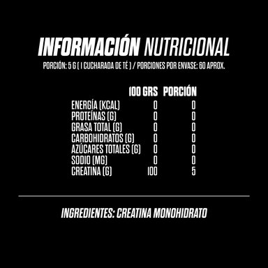 CREATINA GOHARD 60SV POLVO 300 GR + PRE ENTRENAMIENTO G-PUNK 30 SERV - 2